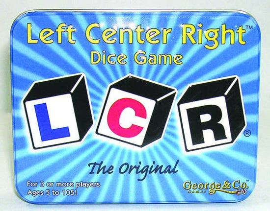 Load image into Gallery viewer, Lcr Left Center Right Dice Tin
