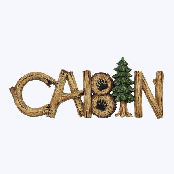 Load image into Gallery viewer, Resin Cabin Wall Sign
