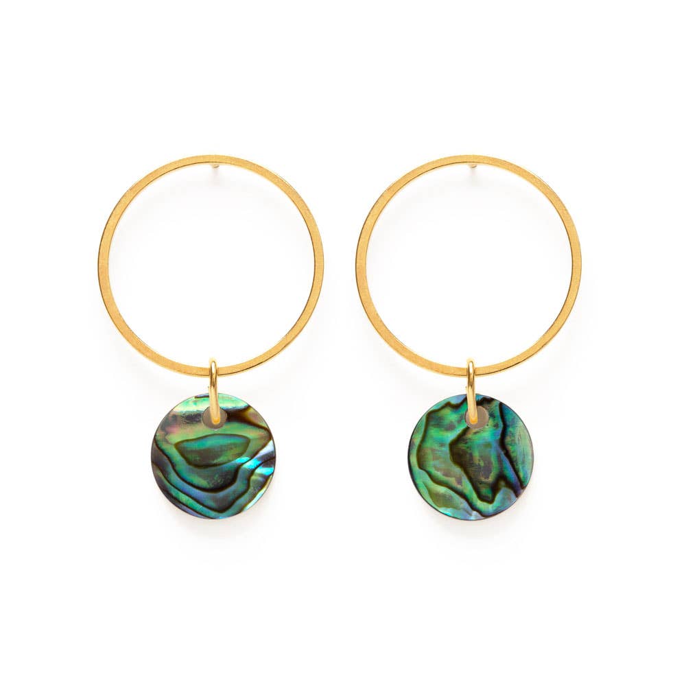Load image into Gallery viewer, Playa Studs - Abalone or Mother of Pearl
