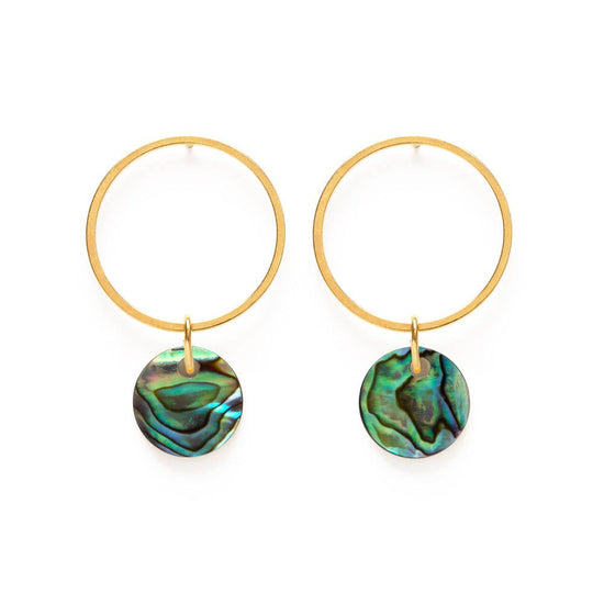 Load image into Gallery viewer, Playa Studs - Abalone or Mother of Pearl
