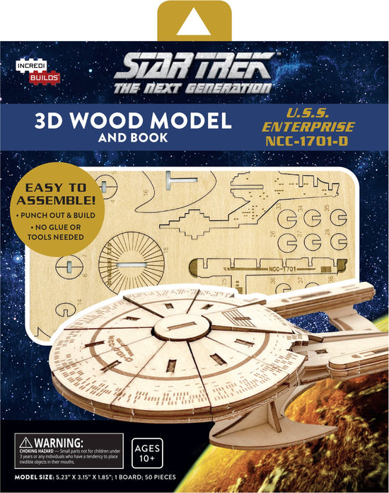 IncrediBuilds: Star Trek The Next Generation: U.S.S. Model