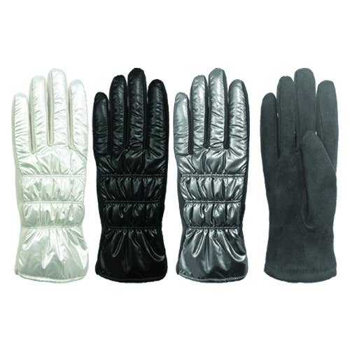 Load image into Gallery viewer, Ladies Quilted Puffer Gloves
