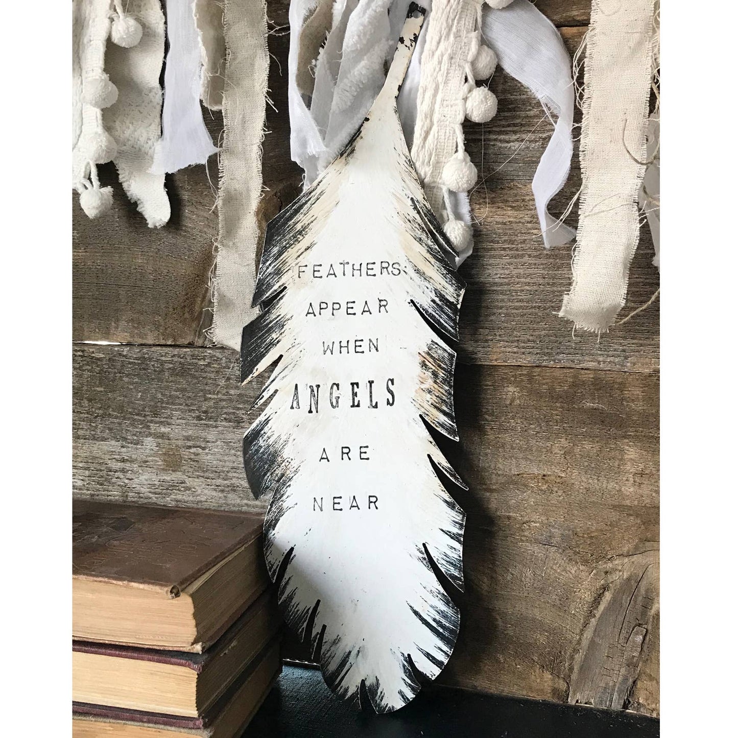 Feathers Appear When Angels Are Near Feather Cut Out
